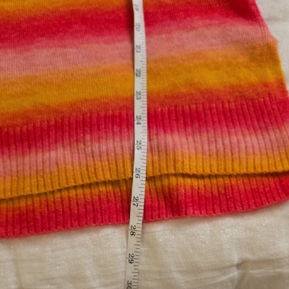 GAP Pink and Orange Knit Sweater - Picture 8 of 15